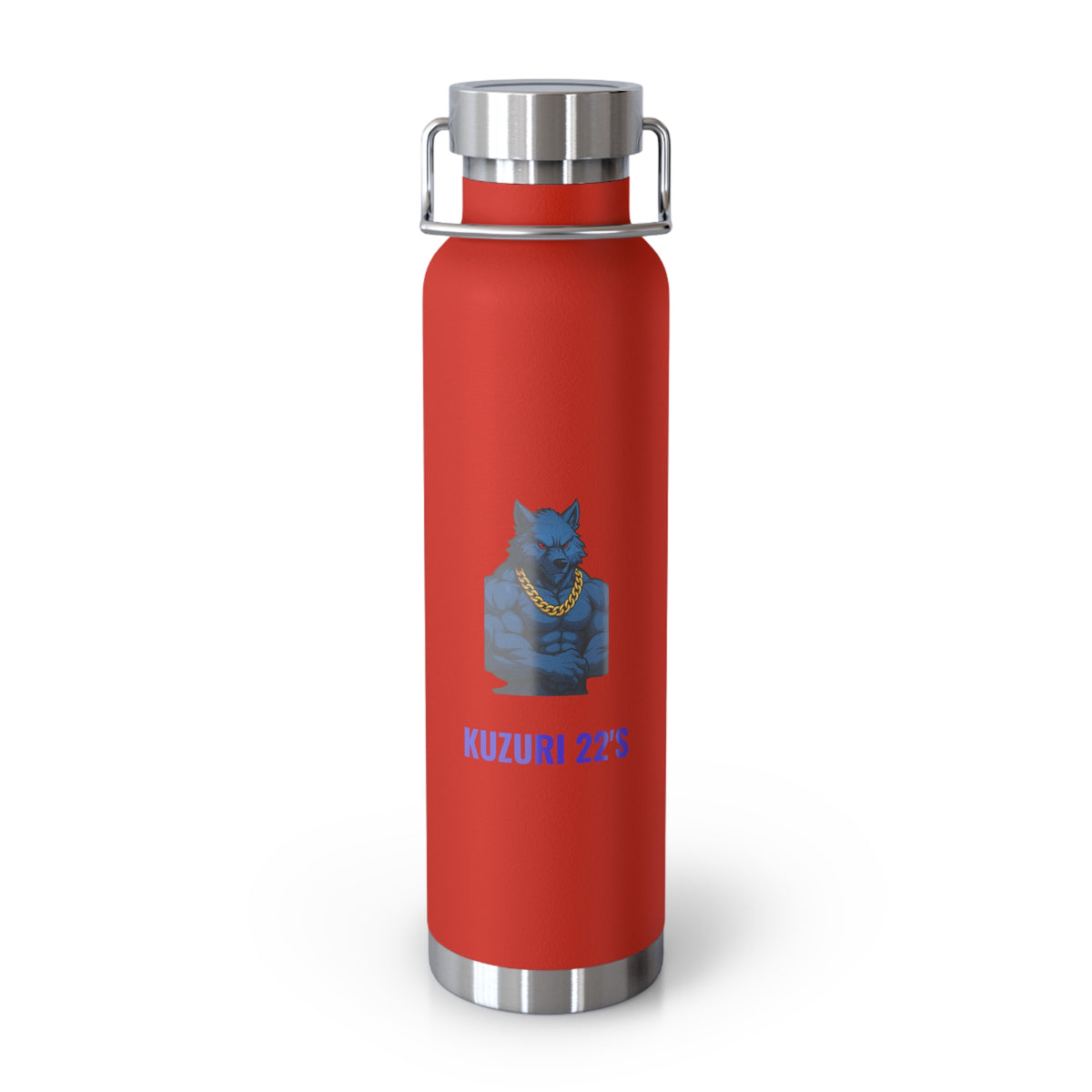 Kuzuri 22's Copper Insulated Water Bottle 22'oz