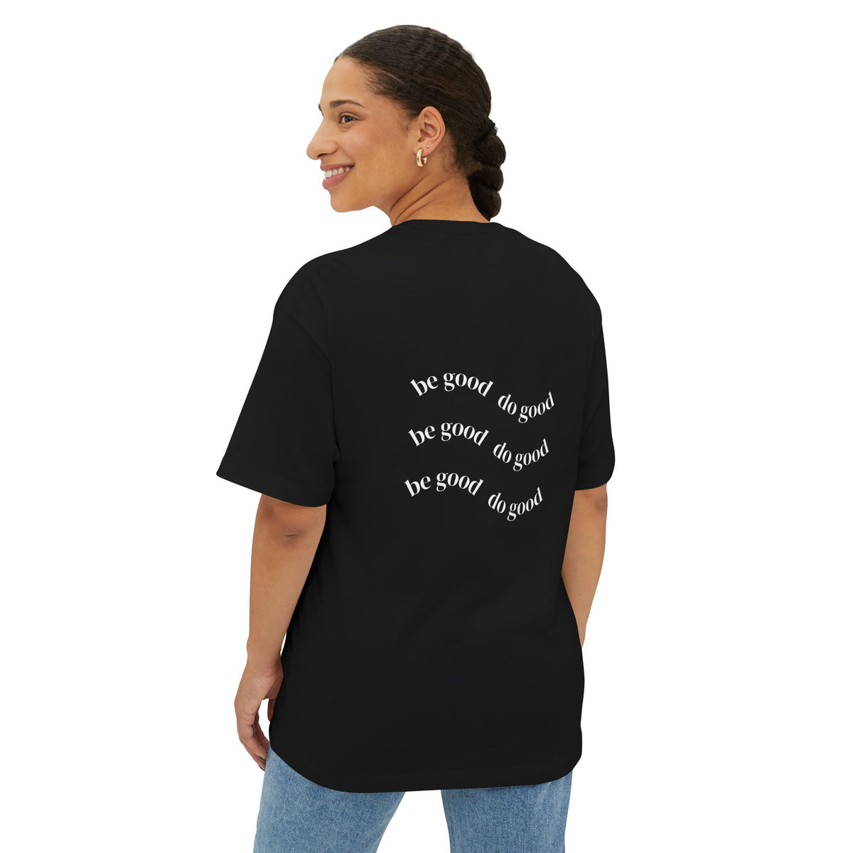 Kuzuri Athletics Unisex Oversized Boxy Tee