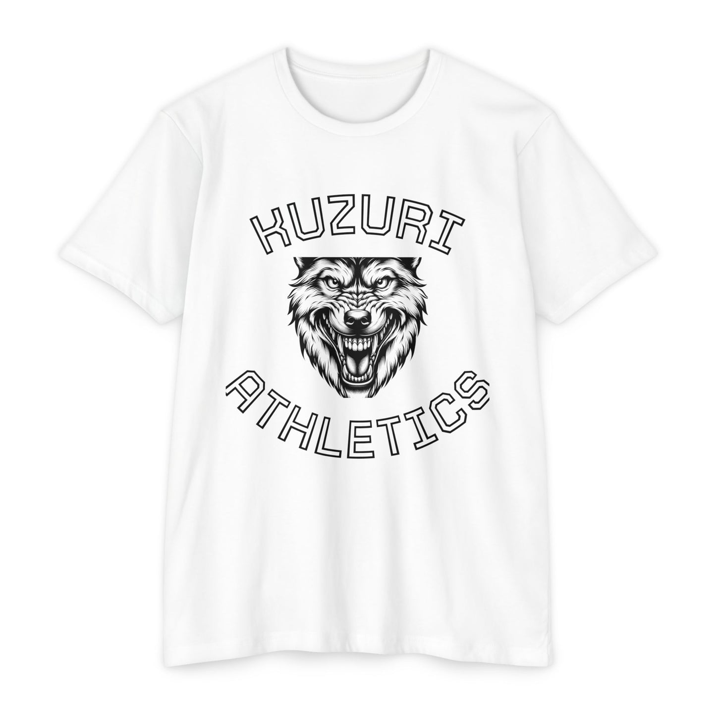 Wolf Print Kuzuri Athletics T-Shirt