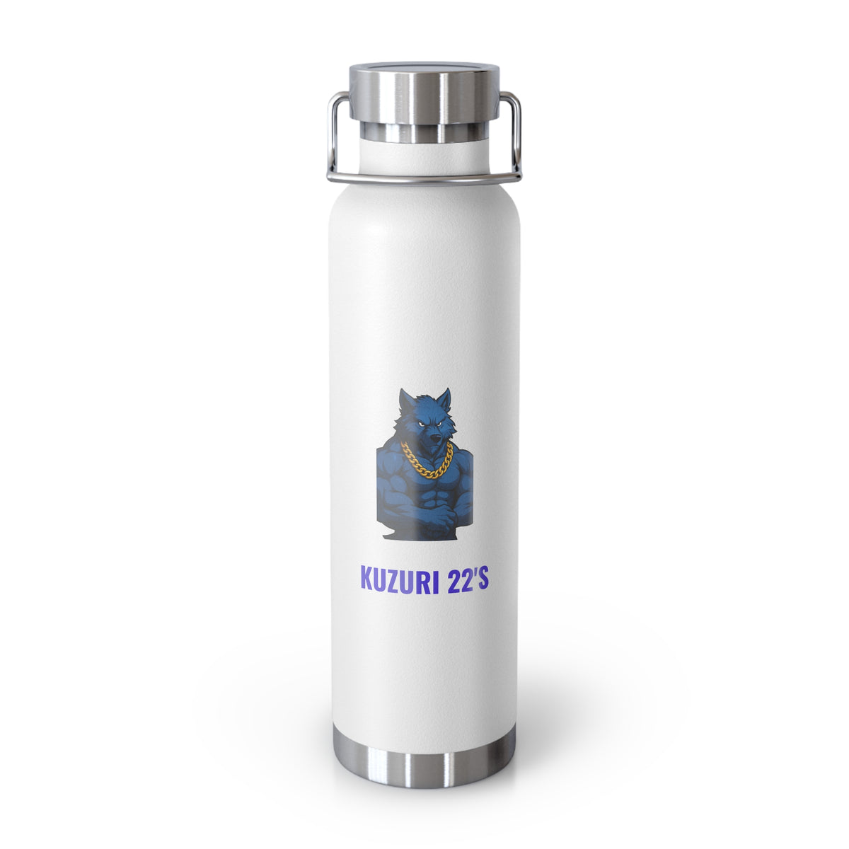 Kuzuri 22's Copper Insulated Water Bottle 22'oz