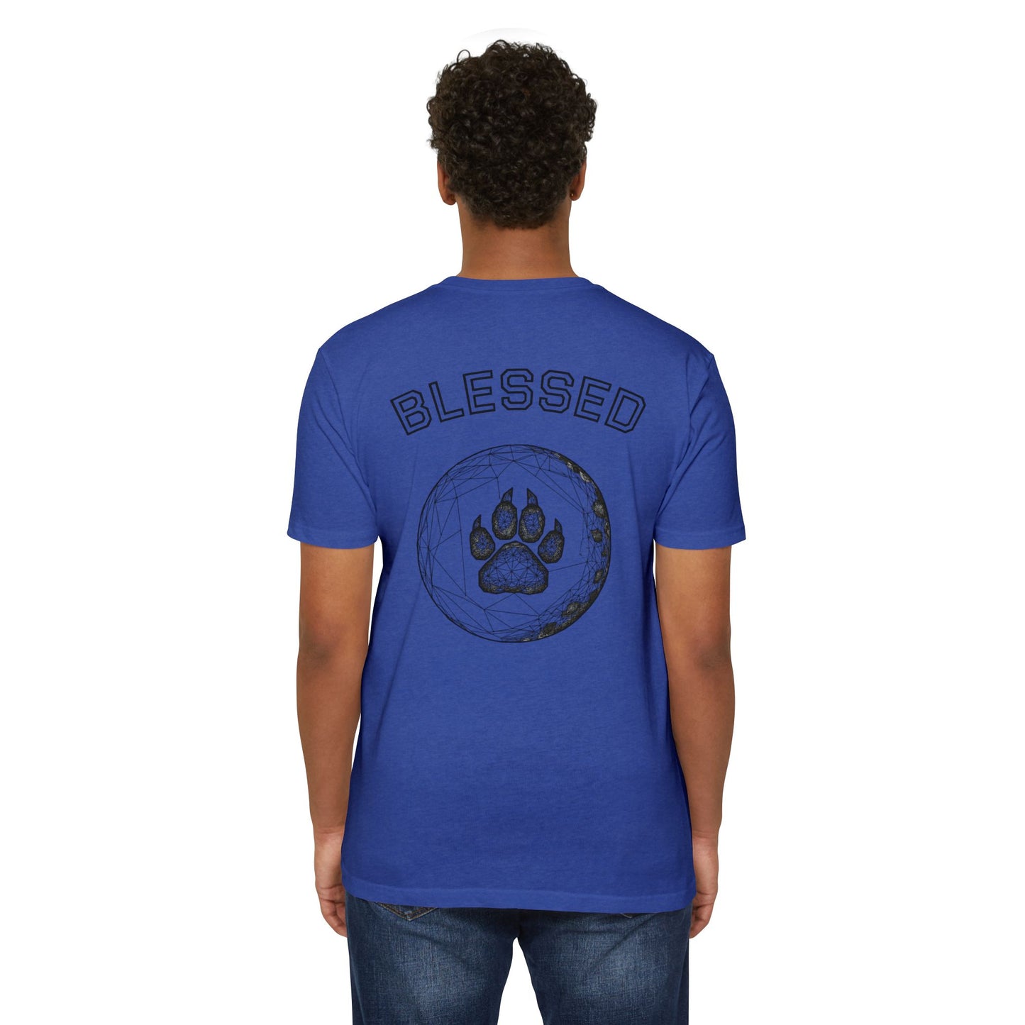 Wolf Print Kuzuri Athletics T-Shirt